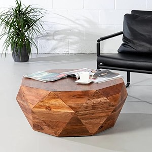 skema solid wood center coffee table for living room fero