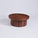 SKEMA Solid Wood Center Coffee Table for Living Room (Remo)