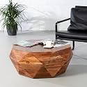 SKEMA Solid Wood Center Coffee Table for Living Room (Fero)