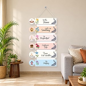 sketchfab in this home family rules 6 panels 12 x 31 inch mdf