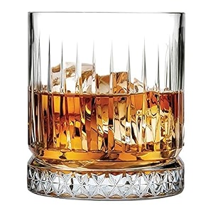 crystal whiskey glasses - 300 ml bar glass for drinking bourbon whisky scotch cocktails cognac- old fashioned cocktail tumblers unique daiamond shaped whiskey glass 12 pcs