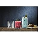 Crystal Whiskey Glasses - 300 ml Bar Glass for Drinking Bourbon, Whisky, Scotch, Cocktails, Cognac- Old Fashioned Cocktail Tumblers (Unique Daiamond Shaped Whiskey Glass, 2 pcs)