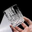 Crystal Whiskey Glasses - 300 ml Bar Glass for Drinking Bourbon, Whisky, Scotch, Cocktails, Cognac- Old Fashioned Cocktail Tumblers (Crystal Whiskey, 2 pcs)