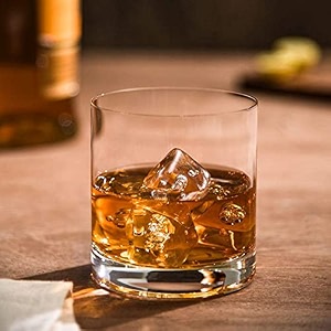 fashioned whiskey glass - heavy base rocks barware glasses for scotch mixed drinks wine bourbon juice water and cocktail drinks 300 ml perfect for serving scotch 12 pcs