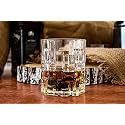 Fashioned Whiskey Glass - Heavy Base Rocks Barware Glasses for Scotch, Mixed Drinks, Wine, Bourbon, Juice, Water and Cocktail Drinks 300 Ml (Crystal Whiskey, 12 pcs)