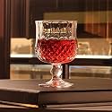 Fashioned Whiskey Glass - Heavy Base Rocks Barware Glasses for Scotch, Mixed Drinks, Wine, Bourbon, Juice, Water and Cocktail Drinks 300 Ml (Wine Glass, 6 pcs)