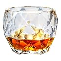 Fashioned Whiskey Glass - Heavy Base Rocks Barware Glasses for Scotch, Mixed Drinks, Wine, Bourbon, Juice, Water and Cocktail Drinks 300 Ml (Heavy Base Rocks Barware Glasses, 6 pcs)