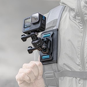 magnetic backpack shoulder strap mount 360 rotatable quick release backpack mount bag belt shoulder strap clip holder compatible with gopro hero 1312119 dji action 65 pro43 and more
