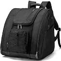 Ski Boots Bags Backpack for Men or Women 50L Snowboard Boots Bag Youth Travel Ski Equimpment Gear Bag for Skate, Helmets, Goggles, Gloves, Skiing Accessories