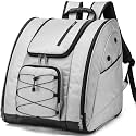 Ski Boots Bags Backpack for Men or Women 50L Snowboard Boots Bag Youth Travel Ski Equimpment Gear Bag for Skate, Helmets, Goggles, Gloves, Skiing Accessories