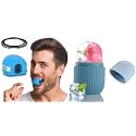 SKICAPRO Jawline Exerciser Tool Men Jaw Exerciser For Men Jaw Line Shaper Jaw Exerciser With Ice Roller For Face Ice Face Roller For Women Combo(Multi Color)(1 Qty Jaw + 1 Qty Roller)(Total 2 Qty )