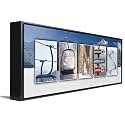 SKIING Custom Photo Name Art | Premium Unframed Poster | 18”x6"