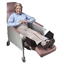 Skil-Care Geri-Chair Leg Positioner, 19" L x 5.25" H x 6.5" D, Low-Shear I Cover, Leg Support and Alignment for Geri-Chairs, 703420