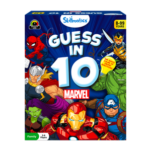 skillmatics card game - guess in 10 marvel for kids ages 8 avengers spiderman iron man
