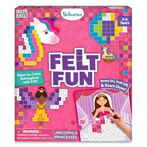 skillmatics reusable art activity  felt fun unicorns amp princesses