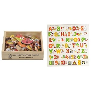 skillofun wildlife picture puzzle for 2-5 years multicolour amp skillofun - l-31sk wooden nursery tray with picture with knobs multi color