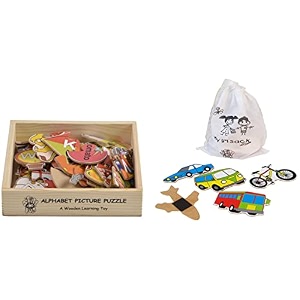 skillofun wildlife picture puzzle multicolour 53 pieces amp skillofun - s-50 magnetic cutouts - transport multi color set of 10