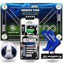SkillZone Soccer Training Mat with Soccer Ball – Dribbling &amp; Footwork Trainer | Indoor/Outdoor Soccer Training Kit with Interactive Video Hub, Grip Socks &amp; Carry Bag | Control &amp; Agility Practice