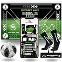 SkillZone Soccer Training Mat with Soccer Ball – Dribbling & Footwork Trainer | Indoor/Outdoor Soccer Training Kit with Interactive Video Hub, Grip Socks & Carry Bag | Control & Agility Practice