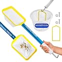 Skimmie Pro (Short Version) 22.5” Pool Skimmer: Lightweight, Fine Mesh Net, &amp; Stainless Steel Hook – Ideal for In-Ground/Above-Ground Pools, Fountains, Ponds, Hot Tubs, &amp; Cold Plunges