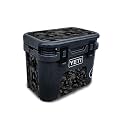 Skin Compatible with Yeti Roadie 15 Hard Cooler - Black Camo - Premium 3M Vinyl Protective Wrap Decal Cover - Easy to Apply | Crafted in The USA by MightySkins