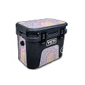 Skin Compatible with Yeti Roadie 15 Hard Cooler - Vibrant Mandala - Premium 3M Vinyl Protective Wrap Decal Cover - Easy to Apply | Crafted in The USA by MightySkins