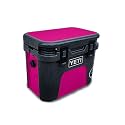 Skin Compatible with Yeti Roadie 15 Hard Cooler - Solid Hot Pink - Premium 3M Vinyl Protective Wrap Decal Cover - Easy to Apply | Crafted in The USA by MightySkins