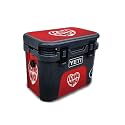 Skin Compatible with Yeti Roadie 15 Hard Cooler - I Love You - Premium 3M Vinyl Protective Wrap Decal Cover - Easy to Apply | Crafted in The USA by MightySkins