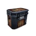 Skin Compatible with Yeti Roadie 15 Hard Cooler - Wooden Floral - Premium 3M Vinyl Protective Wrap Decal Cover - Easy to Apply | Crafted in The USA by MightySkins