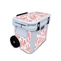 Skin Compatible with Yeti Roadie 32 Wheeled Cooler - Lilies in Bloom - Premium 3M Vinyl Protective Wrap Decal Cover - Easy to Apply | Crafted in The USA by MightySkins