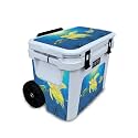 Skin Compatible with Yeti Roadie 32 Wheeled Cooler - Turtle Dreams - Premium 3M Vinyl Protective Wrap Decal Cover - Easy to Apply | Crafted in The USA by MightySkins