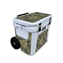 Glossy Glitter Skin Compatible with Yeti Roadie 32 Wheeled Cooler - Green Camouflage - Premium 3M Vinyl Protective Wrap Decal Cover - Easy to Apply | Crafted in The USA by MightySkins