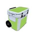 Skin Compatible with Yeti Roadie 32 Wheeled Cooler - Solid Lime Green - Premium 3M Vinyl Protective Wrap Decal Cover - Easy to Apply | Crafted in The USA by MightySkins