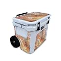 Skin Compatible with Yeti Roadie 32 Wheeled Cooler - Woodlands - Premium 3M Vinyl Protective Wrap Decal Cover - Easy to Apply | Crafted in The USA by MightySkins
