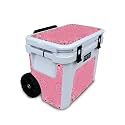 Skin Compatible with Yeti Roadie 32 Wheeled Cooler - Pink Bandana - Premium 3M Vinyl Protective Wrap Decal Cover - Easy to Apply | Crafted in The USA by MightySkins