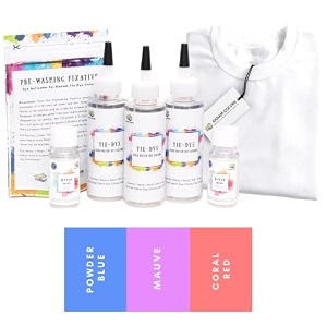 skin friendly tie dye bottle with white t-shirt 100 cotton 180 gsm t-shirt dye activator - color fixative included cold fabric dye colors 5-6 year citrus green