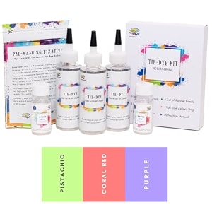 skin friendly kadam tie dye kit 16 blush with dye activator and colour fixer included cold fabric dyeing