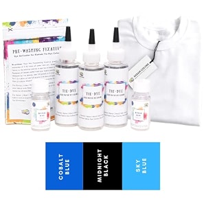 skin friendly tie dye bottle with white t-shirt 100 cotton 180 gsm t-shirt dye activator - color fixative included cold fabric dye colors 5-6 year citrus green