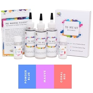 skin friendly kadam tie dye kit 20 macroon with dye activator and colour fixer included cold fabric dyeing