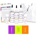 Skin Friendly Tie Dye Bottle with White T-Shirt, 100% Cotton 180 GSM T-Shirt, Dye Activator - Color Fixative Included, Cold Fabric Dye Colors (5-6 Year, Citrus Green)