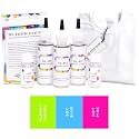 Kadam Tie Dye Kit-Vibrant | Skin Friendly Tie and Dye kit with Tie Dye Colour Bottle, Dye Activator &amp; Colour Fixative | Cold Fabric Dyeing Tie Dye Colours for Kids and Adults