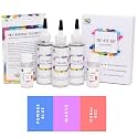 Skin Friendly Kadam Tie Dye Kit #20 Macroon with Dye Activator and Colour Fixer Included, Cold Fabric Dyeing