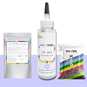 Skin Friendly Tie Dye Bottle, Dye Activator - Color Fixative Included, Cold Fabric Dye Colors (Periwinkle)