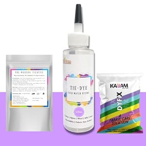 skin friendly tie dye bottle with white t-shirt 100 cotton 180 gsm t-shirt dye activator - color fixative included cold fabric dye colors no t-shirt tie dye bottle purple