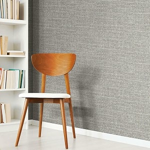 skin poster - self adhesive wood grain wallpaper waterproof old furniture vinyl stickers wooden door wardrobe desktop pvc wall papers - 393924x1203939 inch grey fabric