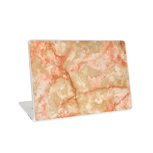 skin poster - vinyl skin case vinyl laptop skin case sticker reusable protector cover case for 11634 -15634 inch acer leonovo asus toshiba hp samsung dell 122x80 inch - smokey peach marble