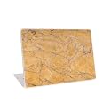 Skin Poster - Vinyl Skin Case Vinyl Laptop Skin Case Sticker Reusable Protector Cover Case for 11.6" -15.6" Inch Acer Leonovo Asus Toshiba Hp Samsung Dell (15.6x11.4 Inch) - Yellow Marble