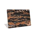 Skin Poster - Vinyl Skin Case Vinyl Laptop Skin Case Sticker Reusable Protector Cover Case for 11.6" -15.6" Inch Acer Leonovo Asus Toshiba Hp Samsung Dell (15.6x11.4 Inch) - Black &amp; Golden Marble