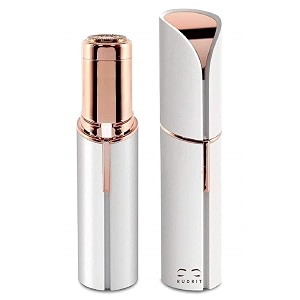 skincare women39s face hair remover shaver machine for upper lip chin eyebrow - white