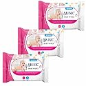 Herbal Baby Wipes | Alcohol-Free, Paraben-Free, Chemical-Free | Gentle, Soft Wipes for Sensitive Skin | Hypoallergenic, Safe &amp; Natural Baby Wipes (Pack of 4)